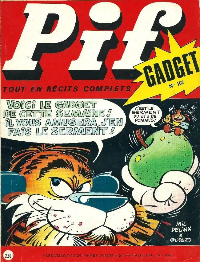 Pif Gadget (Première série) - Pif Gadget N°107