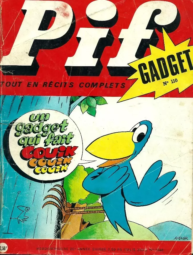 Pif Gadget (Première série) - Pif Gadget N°110