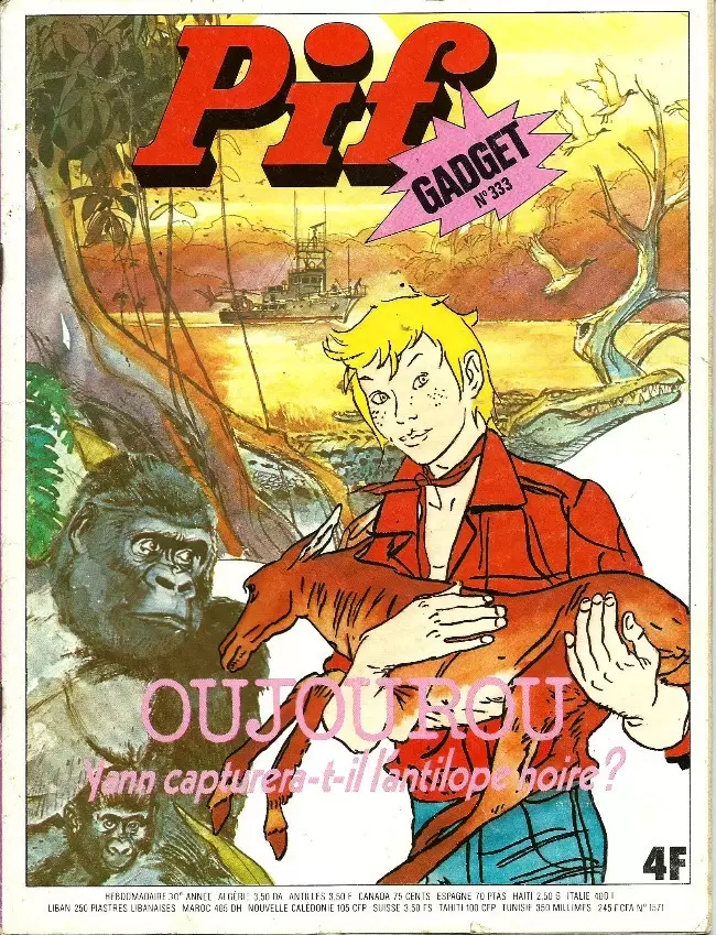 Pif Gadget (Première série) - Pif Gadget N°333
