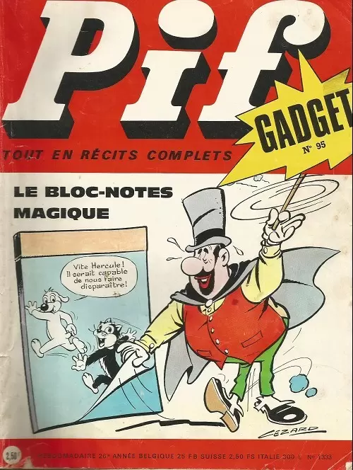 Pif Gadget (Première série) - Pif Gadget N°95