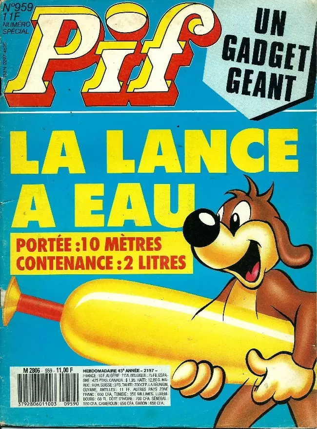 Pif Gadget (Première série) - Pif Gadget N°959