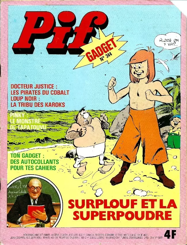 Pif Gadget (Première série) - Pif Gadget N°344