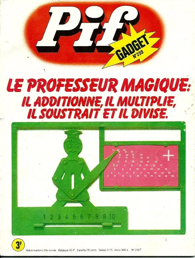 Pif Gadget (Première série) - Pif Gadget N°259