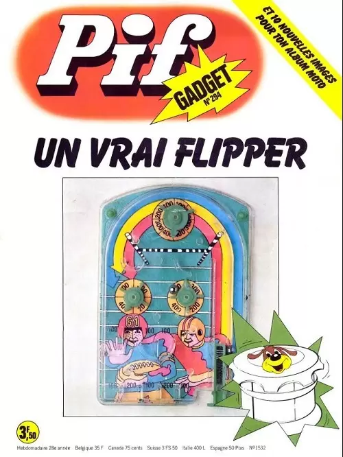 Pif Gadget (Première série) - Pif Gadget N°294