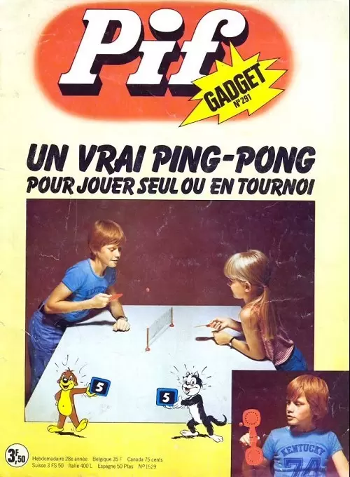 Pif Gadget (Première série) - Pif Gadget N°291