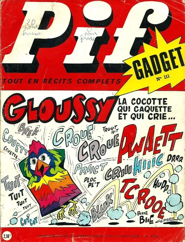 Pif Gadget (Première série) - Pif Gadget N°111