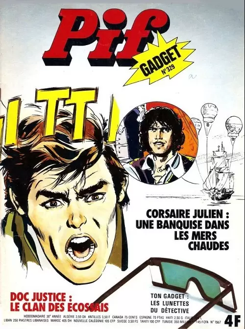 Pif Gadget (Première série) - Pif Gadget N°329
