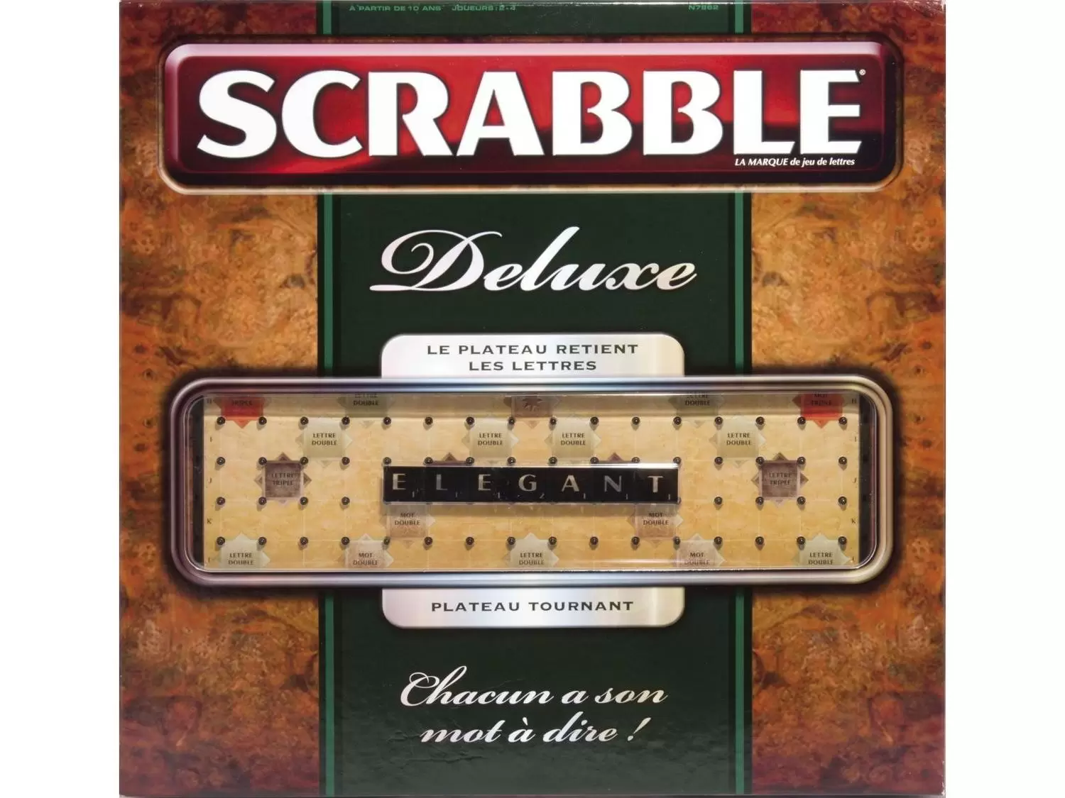 Scrabble de luxe - jeu Scrabble