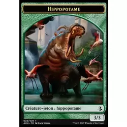 Jeton Hippopotame