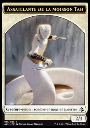 Amonkhet - Jeton Assaillante de la moisson Tah