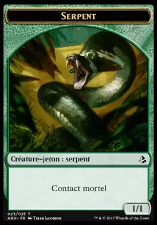 Amonkhet - Jeton Serpent