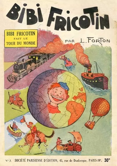 Bibi Fricotin - Bibi Fricotin fait le tour du monde