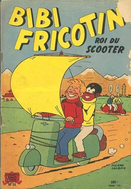 Bibi Fricotin - Bibi Fricotin roi du scooter