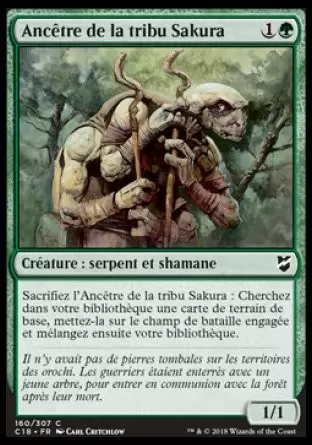 Commander 2018 - Ancêtre de la tribu Sakura