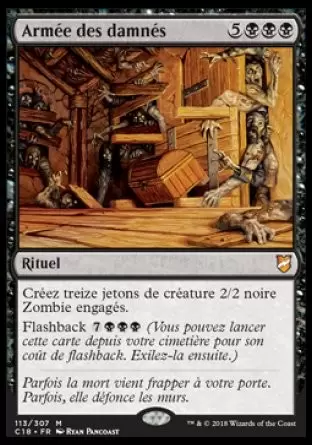 Commander 2018 - Armée des damnés