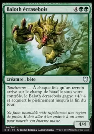 Commander 2018 - Baloth écrasebois