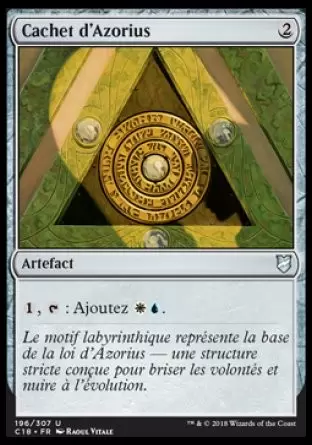 Commander 2018 - Cachet d\'Azorius