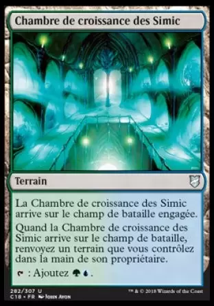 Commander 2018 - Chambre de croissance des Simic