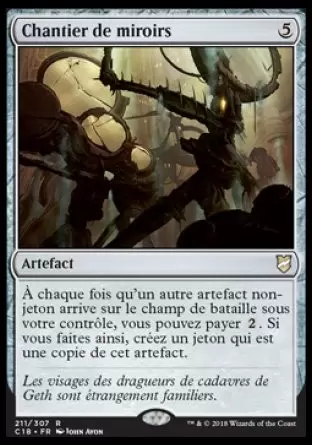Commander 2018 - Chantier de miroirs