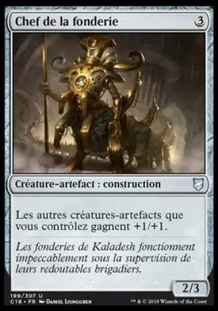 Commander 2018 - Chef de la fonderie