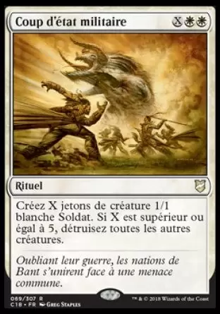 Commander 2018 - Coup d\'état militaire