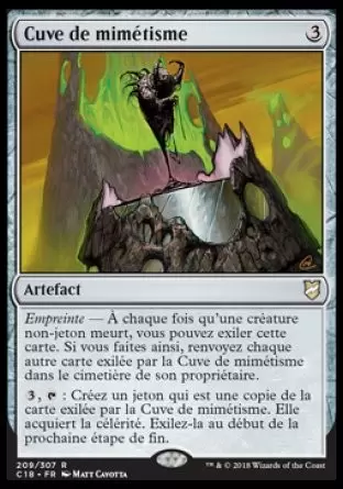 Commander 2018 - Cuve de mimétisme