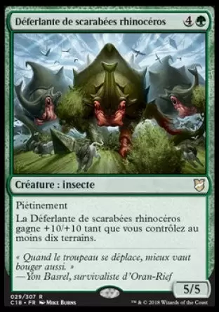 Commander 2018 - Déferlante de scarabées rhinocéros