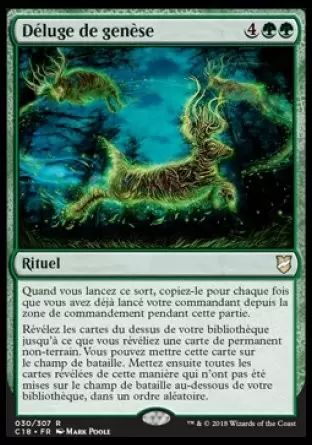 Commander 2018 - Déluge de genèse