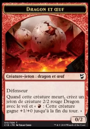 Commander 2018 - Dragon et Oeuf