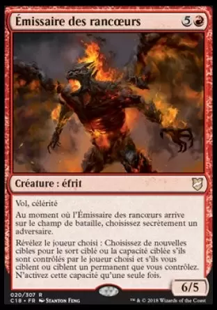 Commander 2018 - Émissaire des rancoeurs