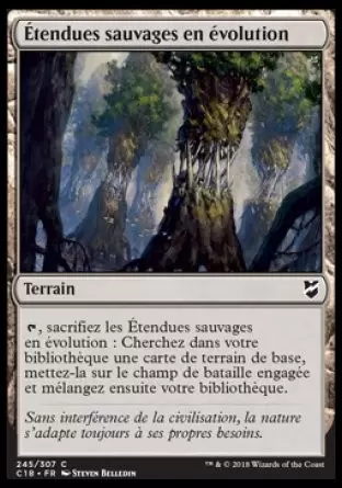 Commander 2018 - Étendues sauvages en évolution