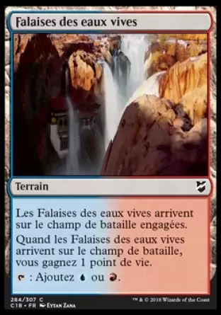 Commander 2018 - Falaises des eaux vives