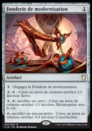 Commander 2018 - Fonderie de modernisation