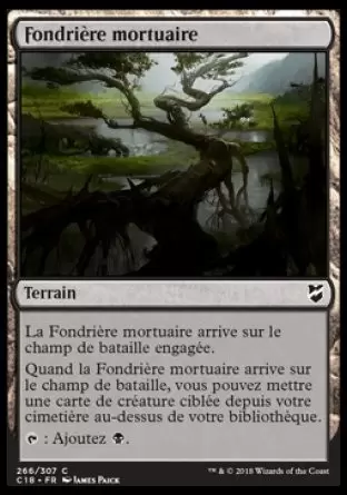 Commander 2018 - Fondrière mortuaire