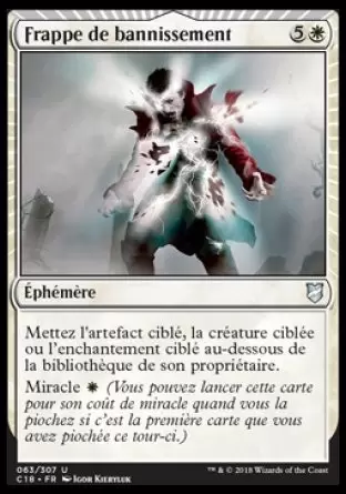 Commander 2018 - Frappe de bannissement