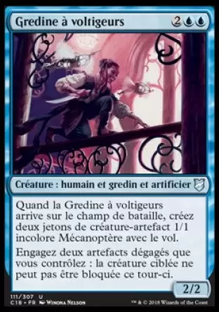 Commander 2018 - Gredine à voltigeurs