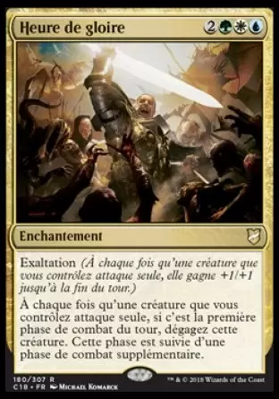 Commander 2018 - Heure de gloire