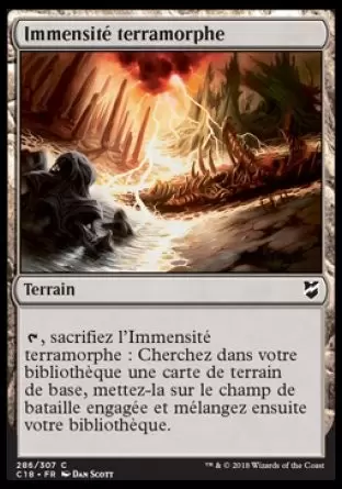 Commander 2018 - Immensité terramorphe