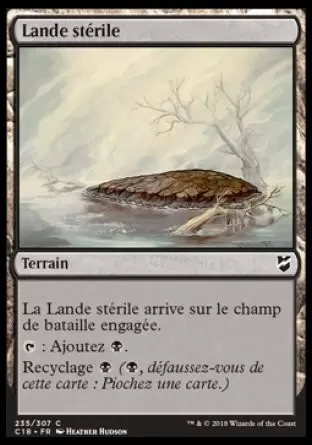 Commander 2018 - Lande stérile