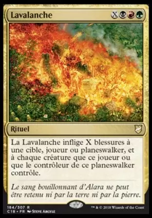 Commander 2018 - Lavalanche