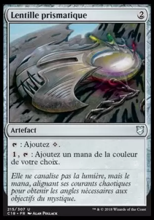 Commander 2018 - Lentille prismatique
