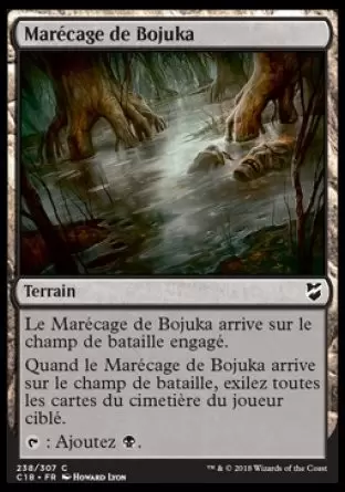 Commander 2018 - Marécage de Bojuka