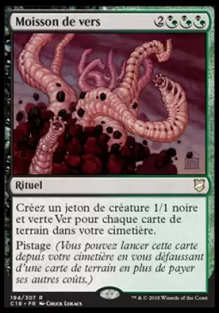 Commander 2018 - Moisson de vers