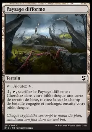 Commander 2018 - Paysage difforme