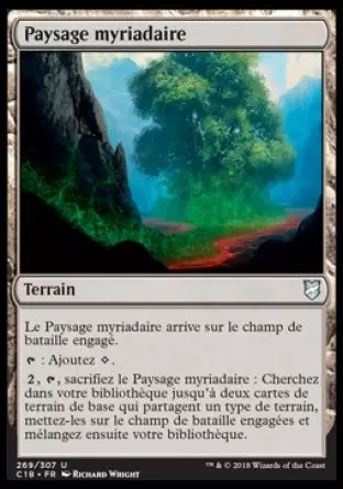 Commander 2018 - Paysage myriadaire