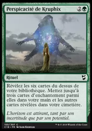 Commander 2018 - Perspicacité de Kruphix