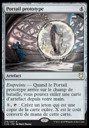Commander 2018 - Portail prototype