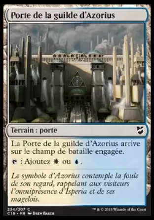 Commander 2018 - Porte de la guilde d\'Azorius