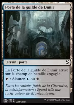 Commander 2018 - Porte de la guilde de Dimir