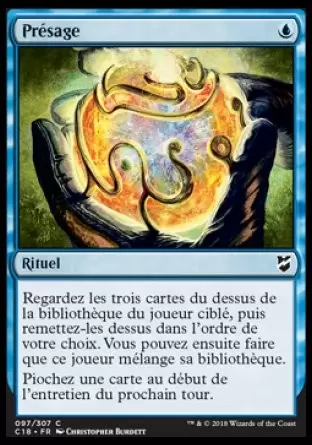 Commander 2018 - Présage